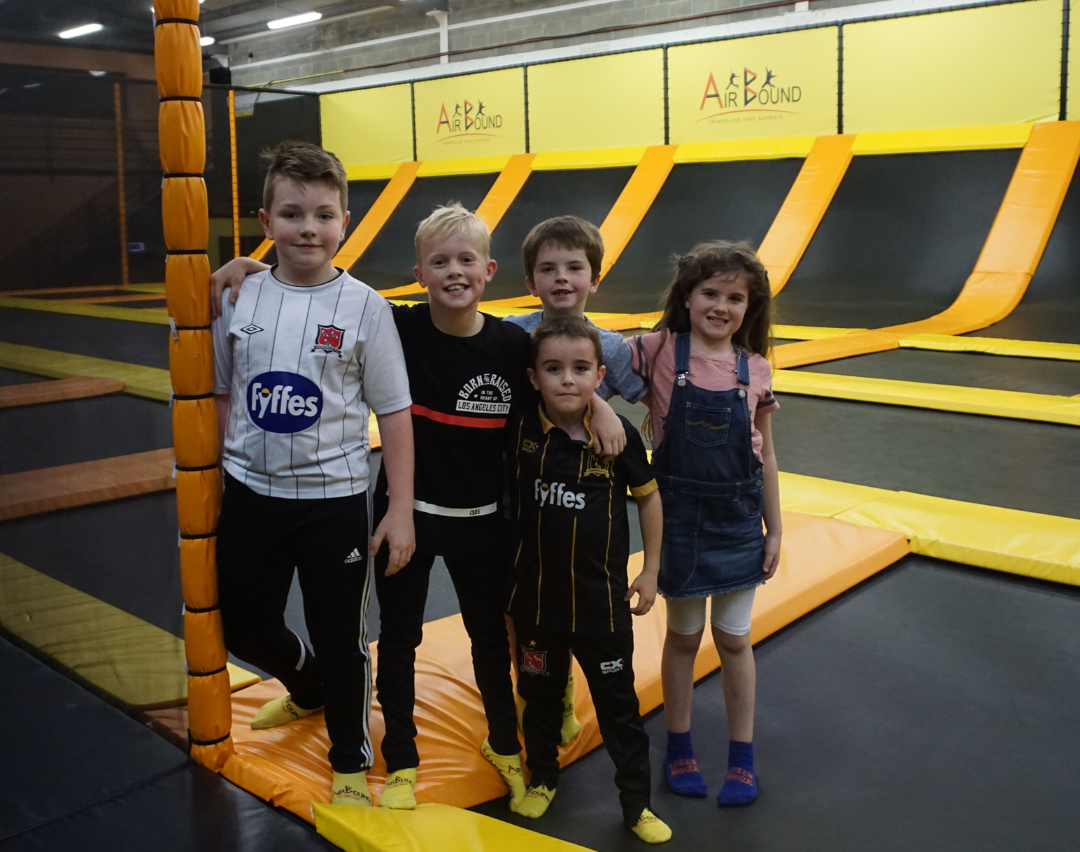 Airbound trampoline center sale